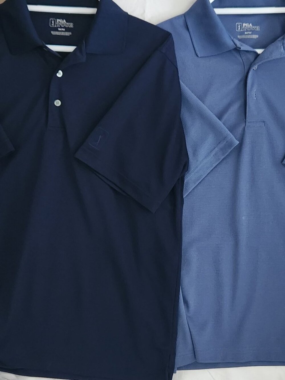 PGA Tour Mens DriFit Polo Shirts Lot Size Medium